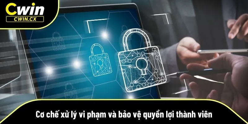 Chính sách bảo mật Cwin đưa ra cơ chế xử lý vi phạm rõ ràng
