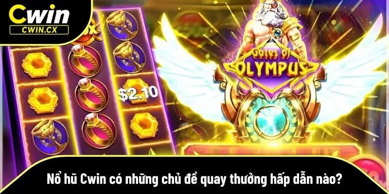Đa dạng kho chủ đề tại nổ hũ Cwin, cuốn hút từng vòng quay